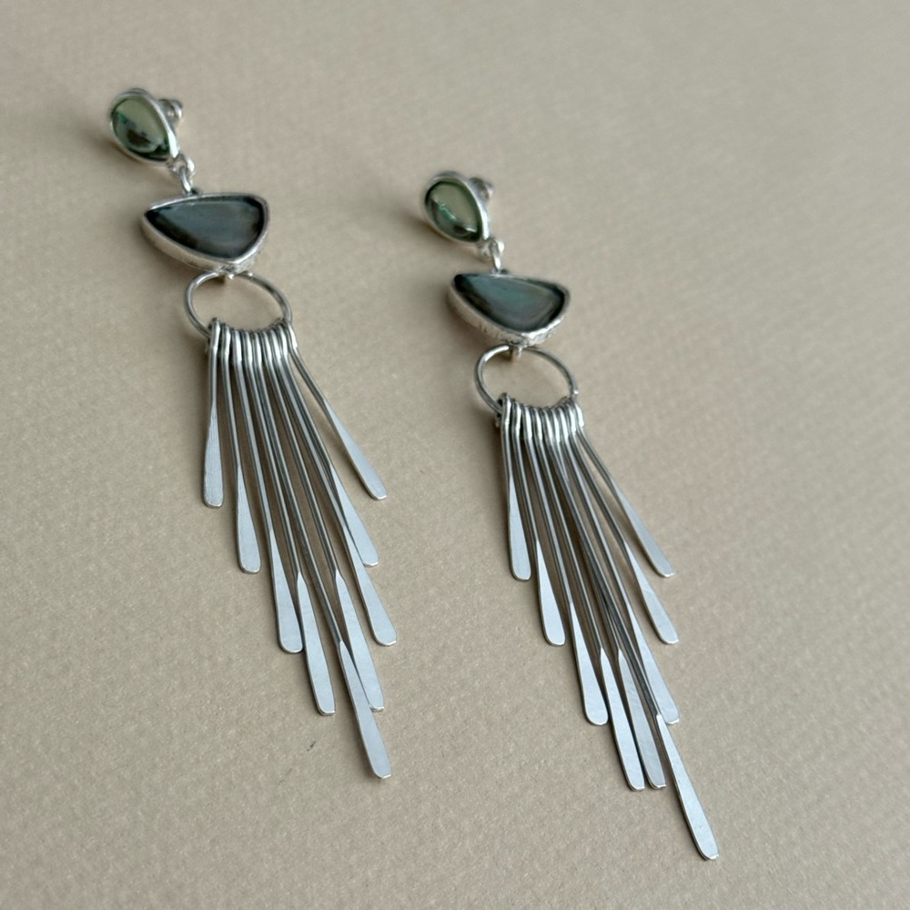 Boho Dangle Earrings S1250 - Picture 3 of 3